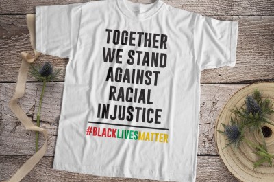 Together We Stand Against Racial Injustice Black Lives Matter
